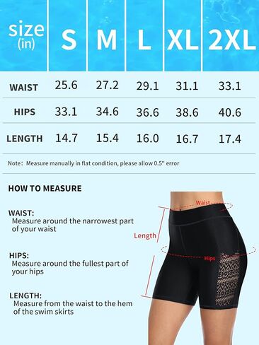 Womens Hollow Out Swim Shorts High Waisted Swimsuit Bottoms in Saudi Arabia