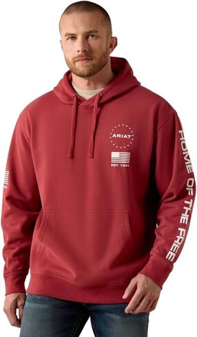 ARIAT Men's Sponsor Patriot Hoodie in Saudi Arabia