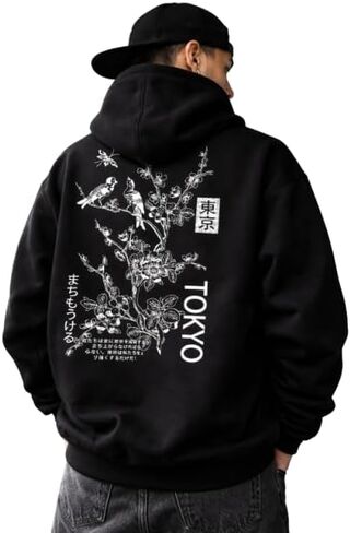 Men’s Hoodie Pullover Oversized Streetwear Hoodies for Men Fleece Sweatshirt Long Sleeve Comfort Hoodie Fall Winter in Saudi Arabia