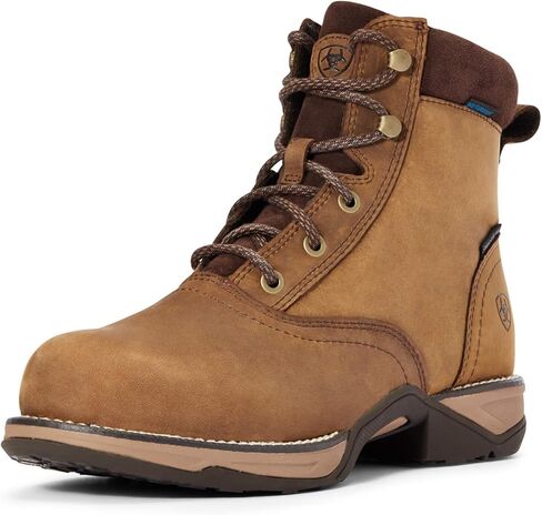 Ariat womens Anthem Round Toe Lacer Waterproof Composite Toe Work Boot in Saudi Arabia