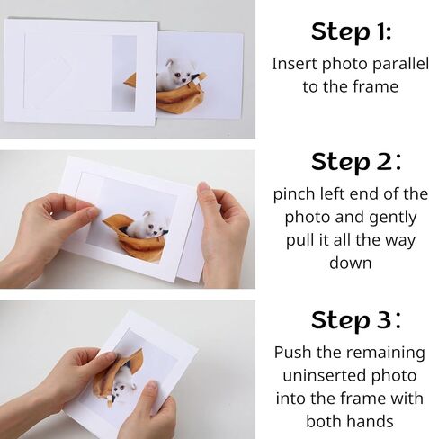 50 Pack Standing Paper Picture Frames 4x6,Cardboard Photo Frame with Easel,Paper Photo Frame Cards,Gallery Frames Bulk For Christmas New Year Birthday Classroom DIY Craft, Rainbow in Saudi Arabia