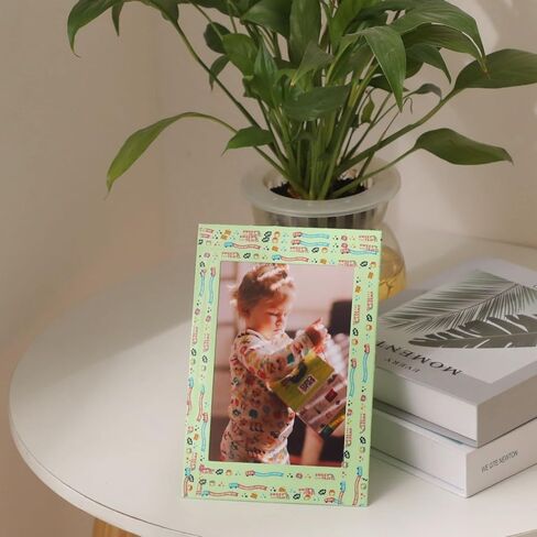 50 Pack Standing Paper Picture Frames 4x6,Cardboard Photo Frame with Easel,Paper Photo Frame Cards,Gallery Frames Bulk For Christmas New Year Birthday Classroom DIY Craft, Rainbow in Saudi Arabia