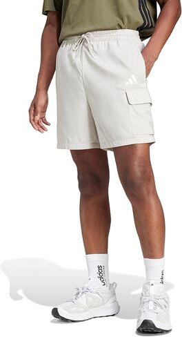 Adidas Mens Essentials Small Logo Cargo Chelsea Shorts in Saudi Arabia