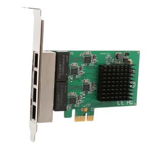 IO CREST PCIe to 8 Ports Gigabit Ethernet Network Adapter, Supports Windows 11/10/8.1/8/7, Win Server 2022/2019/2016, Linux in Kuwait