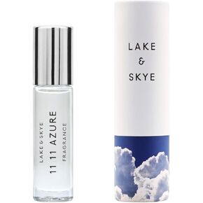 عينة زيت عطري للجنسين من Lake & Skye 11 11 Azure، رائحة شفافة ومائية، روائح الأزهار والمسك - 0.06 أونصة سائلة (2 مل) in Kuwait