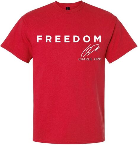 Trenz Shirt Company Men's Graphic T-Shirt – Freedom Signature Tribute Design in Saudi Arabia