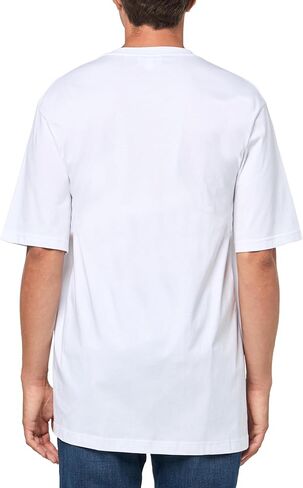 تي شيرت Lacoste مناسب للجنسين بطبعة Iconic مقاس 2XLB، أبيض in Saudi Arabia