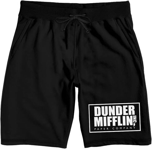 Bioworld The Office Sleep Shorts Men's Dunder Mifflin Paper Company Pajama Lounge Bottoms in Saudi Arabia