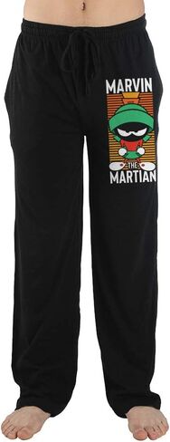 Looney Tunes Classic Cartoon Marvin the Martian Mens Black Pants in Saudi Arabia