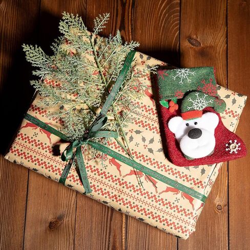 Artificial Pine Branches Christmas Fake Green Plants Pine Leaves DIY Garland Xmas Tree Ornaments New Year Party Decors in Saudi Arabia