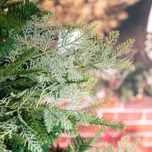 Artificial Pine Branches Christmas Fake Green Plants Pine Leaves DIY Garland Xmas Tree Ornaments New Year Party Decors in Saudi Arabia