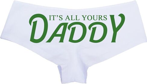Knaughty Knickers - It's All Yours Daddy Boy Short Panties - For Daddy's Girl Princess - CGL DDLG Boyshort Underwear in Saudi Arabia