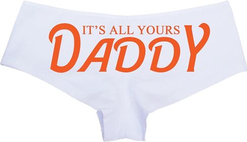 Knaughty Knickers - It's All Yours Daddy Boy Short Panties - For Daddy's Girl Princess - CGL DDLG Boyshort Underwear in Saudi Arabia