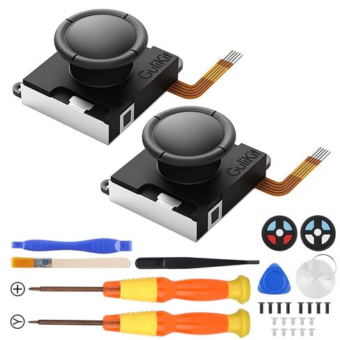 GuliKit Switch JoyCon Joystick Replacement, TMR Joystick, Updated Anti-Drift TMR Electromagnetic Joystick For Switch LCD/OLED Joy Con & Switch Lite in Kuwait