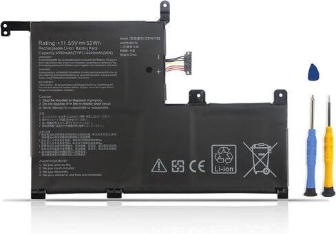 C31N1914 استبدال بطارية الكمبيوتر المحمول لـ ASUS ZenBook 14 UX425UG UX425QA UM425UG UM425QA UX435EA UX435EG UX435EAL UX435EG Expert in Saudi Arabia
