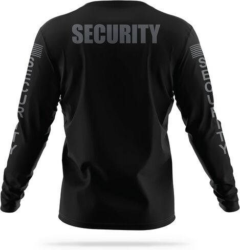 Security Utility Long Sleeve Security Shirt - USA Patriotic Shirt - Durable Breathable Moisture Wicking in Saudi Arabia