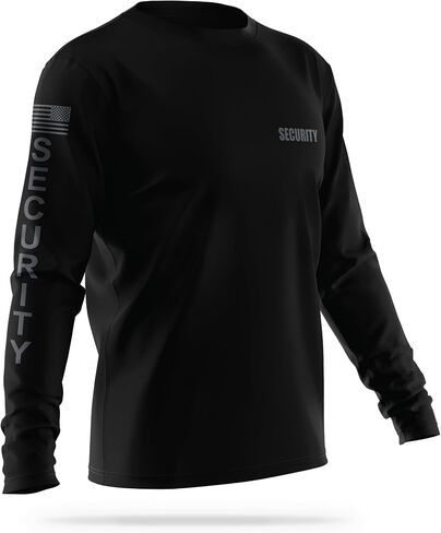 Security Utility Long Sleeve Security Shirt - USA Patriotic Shirt - Durable Breathable Moisture Wicking in Saudi Arabia