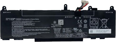 GD03XL Laptop Battery 59.16Wh 4854mAh 11.58V Compatible with HP Envy x360 14 2-in-1 14-fa0000 / OmniBook X 14 / EliteBook Ultra G1q Series GD03059XL N66215-005 N66000-1E1 HSTNNN-AB1E in Saudi Arabia