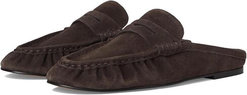 Penny Loafers for Women Closed Toe Slip On Flat Mules Comfortable Backless Casual Loafer Slides Shoes in Saudi Arabia