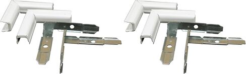 legrand B-7 Metal Raceway Inside Elbow, 1 Count (Pack of 2), Ivory in Kuwait