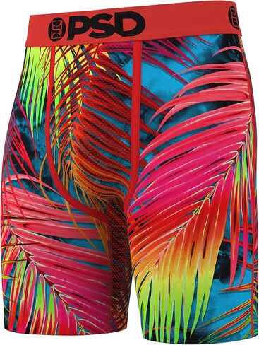 PSD Men's Mystic Palms Boxer Brief, Multi, XL in Saudi Arabia