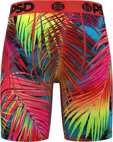 PSD Men's Mystic Palms Boxer Brief, Multi, XL in Saudi Arabia