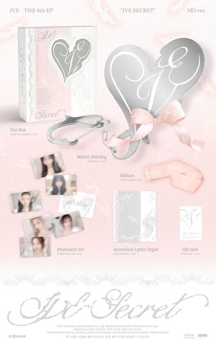 ألبوم IVE THE EP الرابع المحدود XOXZ [IVE SECRET] إصدار MD in Kuwait