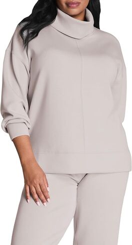 تونيك Spanx AirEssentials ذو الياقة المدورة - ياقة مدورة مريحة مع تغطية الغنيمة - حماية من الأشعة فوق البنفسجية 50+ in Saudi Arabia