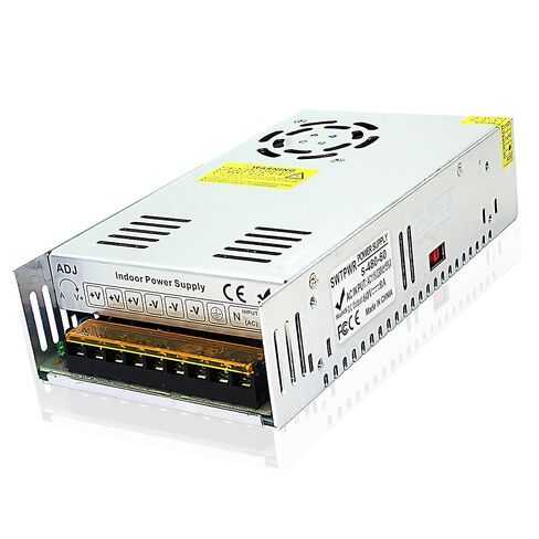 AC to DC Converter 110V to 36V Power Supply 16A 600W SMPS AC 110V to DC 36V Power Converter 36V Transformer AC DC Adapter for LED Car Devices and CCTV (36V, 36V-16A-600W) in Saudi Arabia