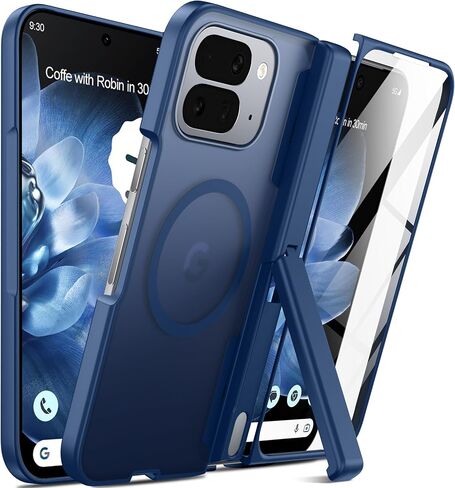 Oneagle Magnetic Clear for Google Pixel 9a Case [Fit for MagSafe], with 9H Screen Protector, [30X Anti-Yellow] [15FT Military Grade Shockproof] [Built-in 4 Airbags] Hard Back Pixel 9a Phone Case,Clear in Kuwait