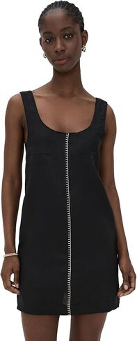 Little Lies Women's Embroidery Stitch Short Dress in Kuwait