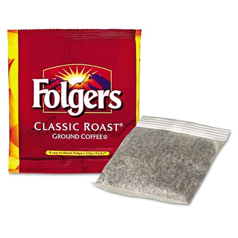 Folgers Classic Roast Coffee Filter Packs, 0.9 Oz, Box Of 160 Packs in Saudi Arabia