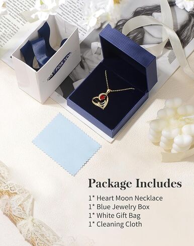 Heart Gold Necklace for Women Birthday Gifts for wife Jewelry for Wife Necklace for Girlfriend Mom Daughter Gold Jewelry for Women in Kuwait