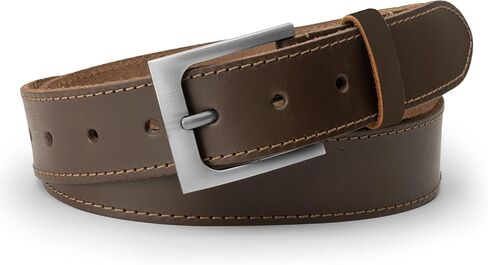 Hide & Drink, Classic Belt with Hidden Pocket for Men, Bachelor Accessories, Full Grain Leather, Handmade in Saudi Arabia