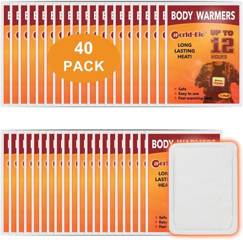 أجهزة تدفئة اليد الساخنة - ما يصل إلى 12 ساعة من الحرارة، عبوات حرارية منشطة بالهواء لليدين، أدوات تدفئة اليد للاستعمال مرة واحدة، عبوات ساخنة لليدين، أجهزة تدفئة شتوية فورية طبيعية عديمة الرائحة، عبوة قيمة 5/10/20 زوجًا in Kuwait
