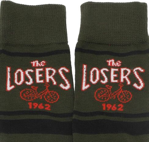 Bioworld Welcome To Derry Mixed Character and Icons Mens 5-Pack Casual Crew Socks in Saudi Arabia
