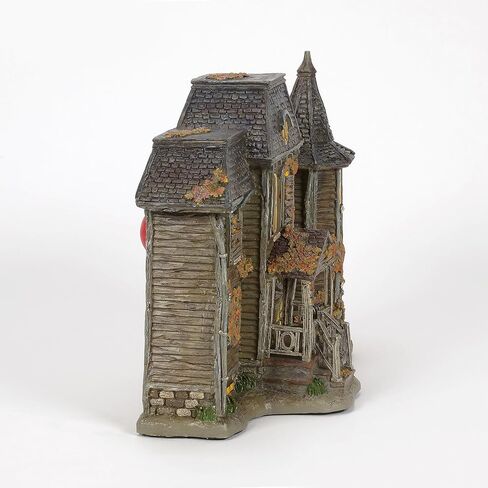 Department 56 Fright Avenue Village IT The Neibolt House and Pennywise in Spider Form Lit Building and Figurine Set, 7 Inch, Multicolor in Saudi Arabia