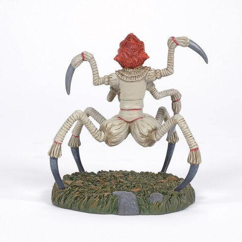 Department 56 Fright Avenue Village IT The Neibolt House and Pennywise in Spider Form Lit Building and Figurine Set, 7 Inch, Multicolor in Saudi Arabia