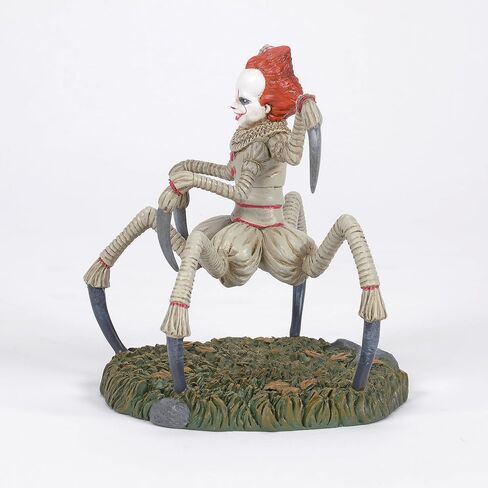 Department 56 Fright Avenue Village IT The Neibolt House and Pennywise in Spider Form Lit Building and Figurine Set, 7 Inch, Multicolor in Saudi Arabia