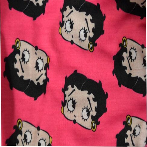 Womens Betty Boop Sweet Betty Plus Size Fuchsia Nightshirt in Saudi Arabia