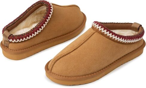 Alpine Swiss Haley Womens Fuzzy Slippers Warm Faux Fur Slip On House Shoes Indoor Outdoor Mini Boots Cozy Clog Winter Slipper in Saudi Arabia