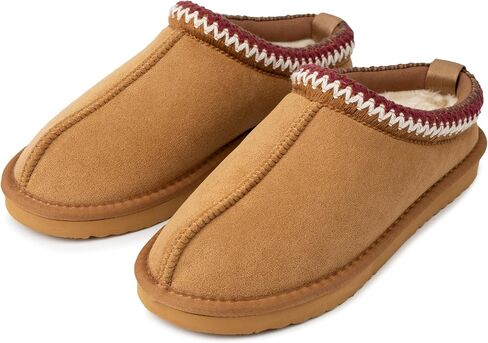 Alpine Swiss Haley Womens Fuzzy Slippers Warm Faux Fur Slip On House Shoes Indoor Outdoor Mini Boots Cozy Clog Winter Slipper in Saudi Arabia