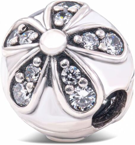 PANDORA 791493CZ Dazzling Daisies Clip in Saudi Arabia