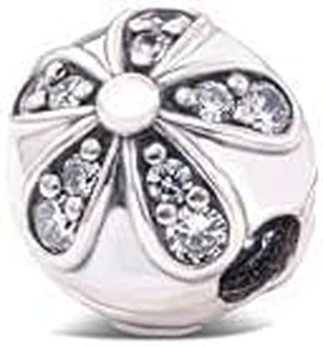 PANDORA 791493CZ Dazzling Daisies Clip in Saudi Arabia