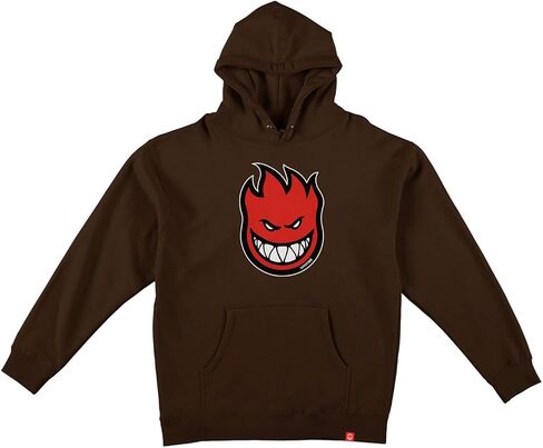 Spitfire Wheels Hoody Bighead Fill Pullover Brown/Red/Black/White in Saudi Arabia