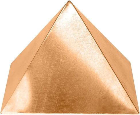 Pure Copper Hollow Pyramid 2 inch Size Side by Side Boost Positive Energy for Vastu Energy for Vibrations at Home, Office Powerful Positive Energy Remedies Health & Wealth Benefits in Saudi Arabia