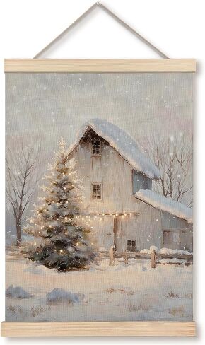 Qykwz Blue Christmas Snowman Wall Art Poster, Blue Snowman Decor, Pastel Xmas Snowflake Winter Holiday Wall Decor Canvas Prints for Home Bedroom Living Room, 12x16 in in Saudi Arabia