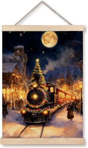 Qykwz Blue Christmas Snowman Wall Art Poster, Blue Snowman Decor, Pastel Xmas Snowflake Winter Holiday Wall Decor Canvas Prints for Home Bedroom Living Room, 12x16 in in Saudi Arabia