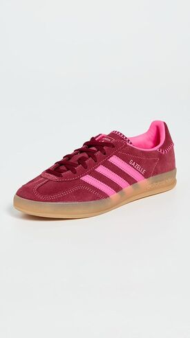 حذاء رياضي نسائي من Adidas Gazelle برباط داخلي كاجوال - وردي in Kuwait