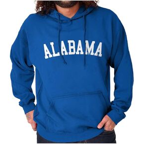 سويت شيرت بغطاء للرأس كلاسيكي تقليدي بسيط من ألاباما للنساء والرجال in Kuwait